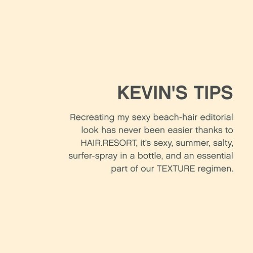 KEVIN.MURPHY Hair.Resort.Spray - Beach Look Hairspray for Fine Hair - Natural Flexible Hold - 150 mL / 5.1 fl oz