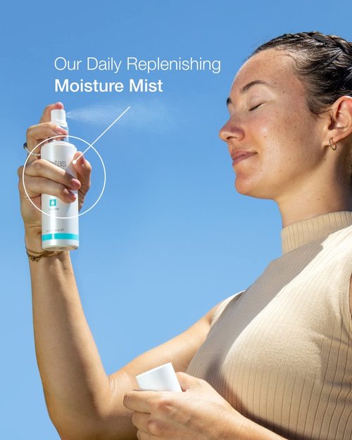 Sanitas Skincare Moisture Mist - Hydrating Spray with Hyaluronic Acid & Beta Glucan | 3.4 Ounces