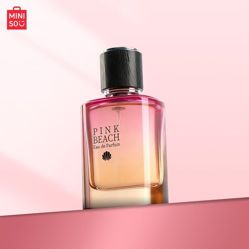 MINISO Pink Beach Eau de Parfum – Mandarin, Lavender, Jasmine & Vanilla Notes – Sweet, Smooth & Long-Lasting Women’s Perfume, 1.69 fl oz / 50 ml