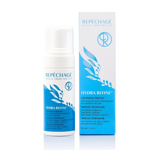 Repechage Hydra Refine Foaming Cleanser - Purifying Face Wash for Normal to Oily Skin, 5 fl oz | Unclogs Pores & Balances pH
