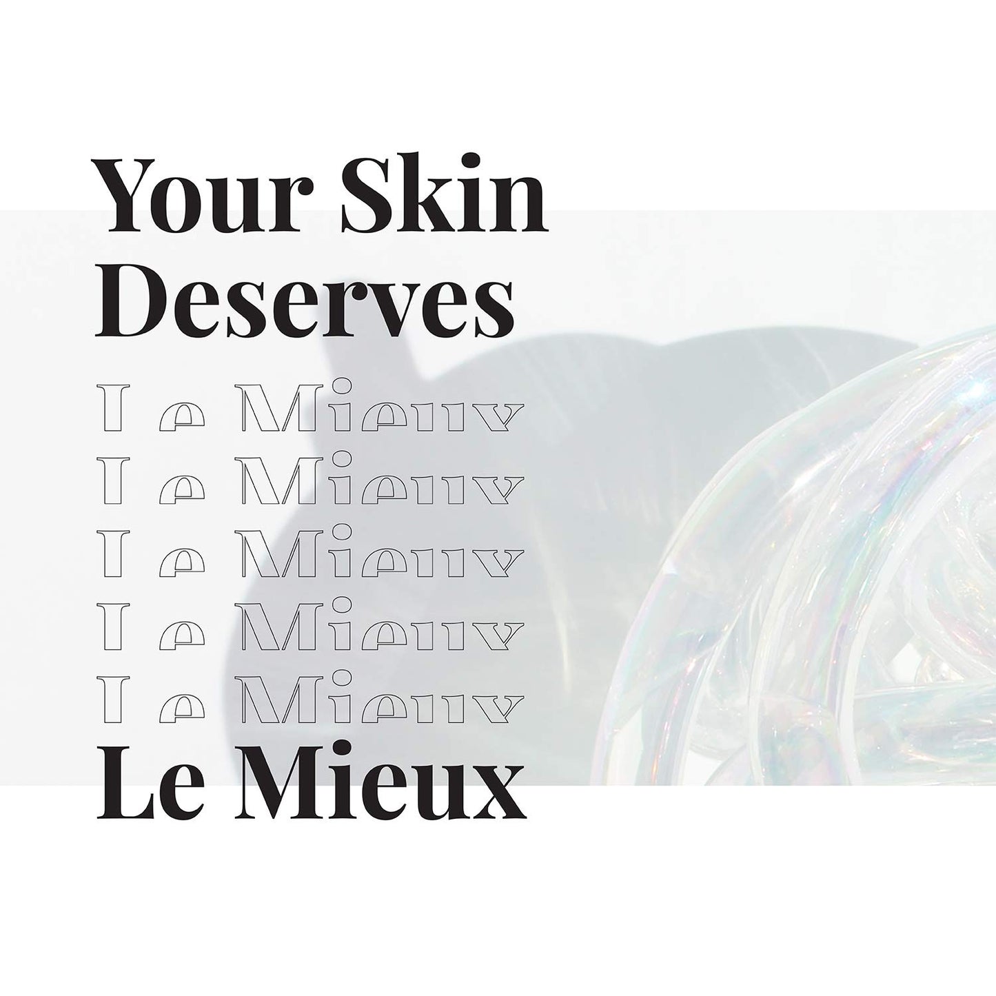 Le Mieux Phyto-Nutrient Cleansing Gel - Purifying, Microbubble Foaming Face Wash with Algae & Hyaluronic Acid, Makeup Degreasing and Pore Cleansing Facial Wash, No Parabens or Sulfates (6 oz / 180 ml)