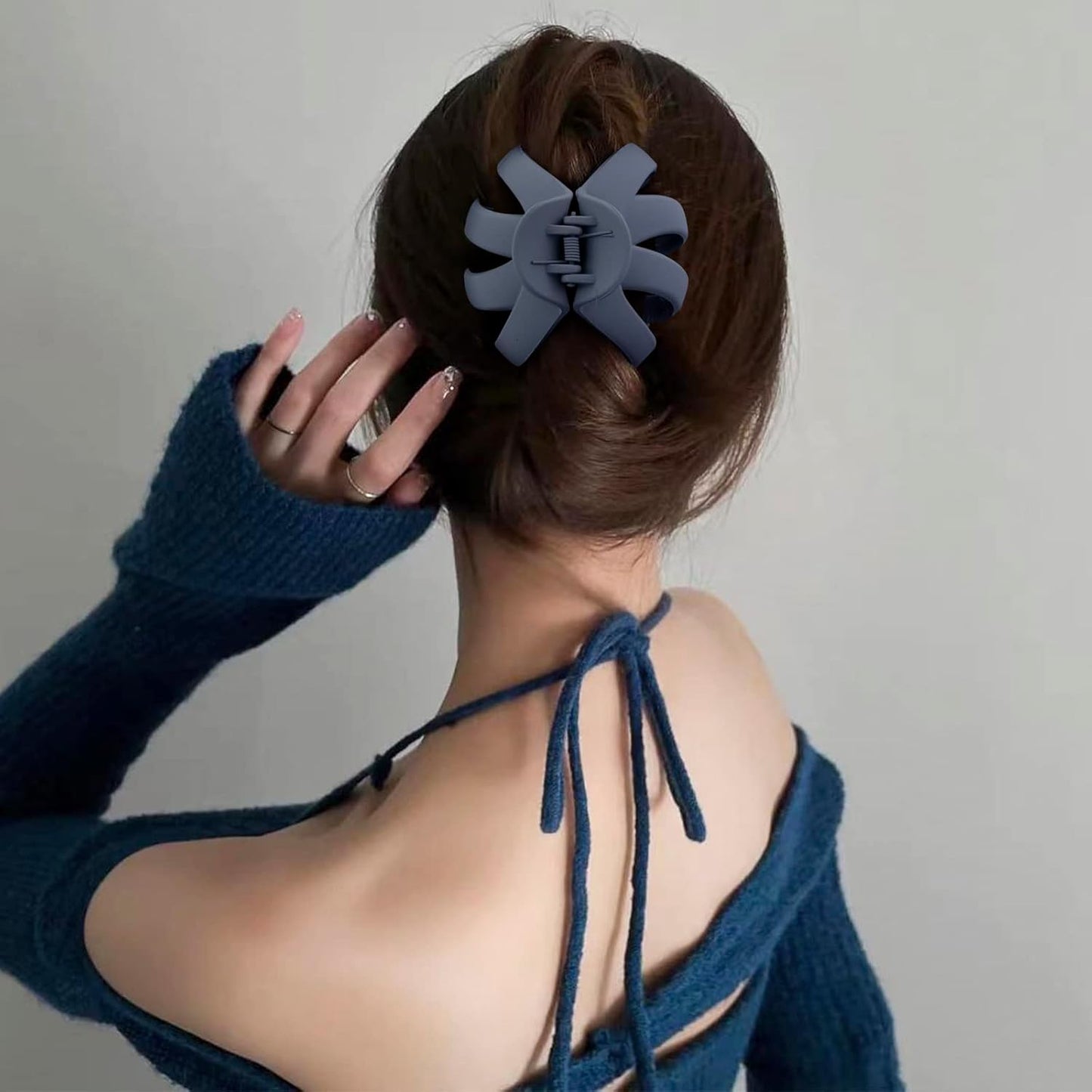 Hair Clips Claw Clips for Thick Hair 5Pcs Large Hair Clips 3.15'' Big Octopus Hair Clip Long Thick Medium Hair Neutral Jumbo Jaw Clips Hair Accessories for Women Girls