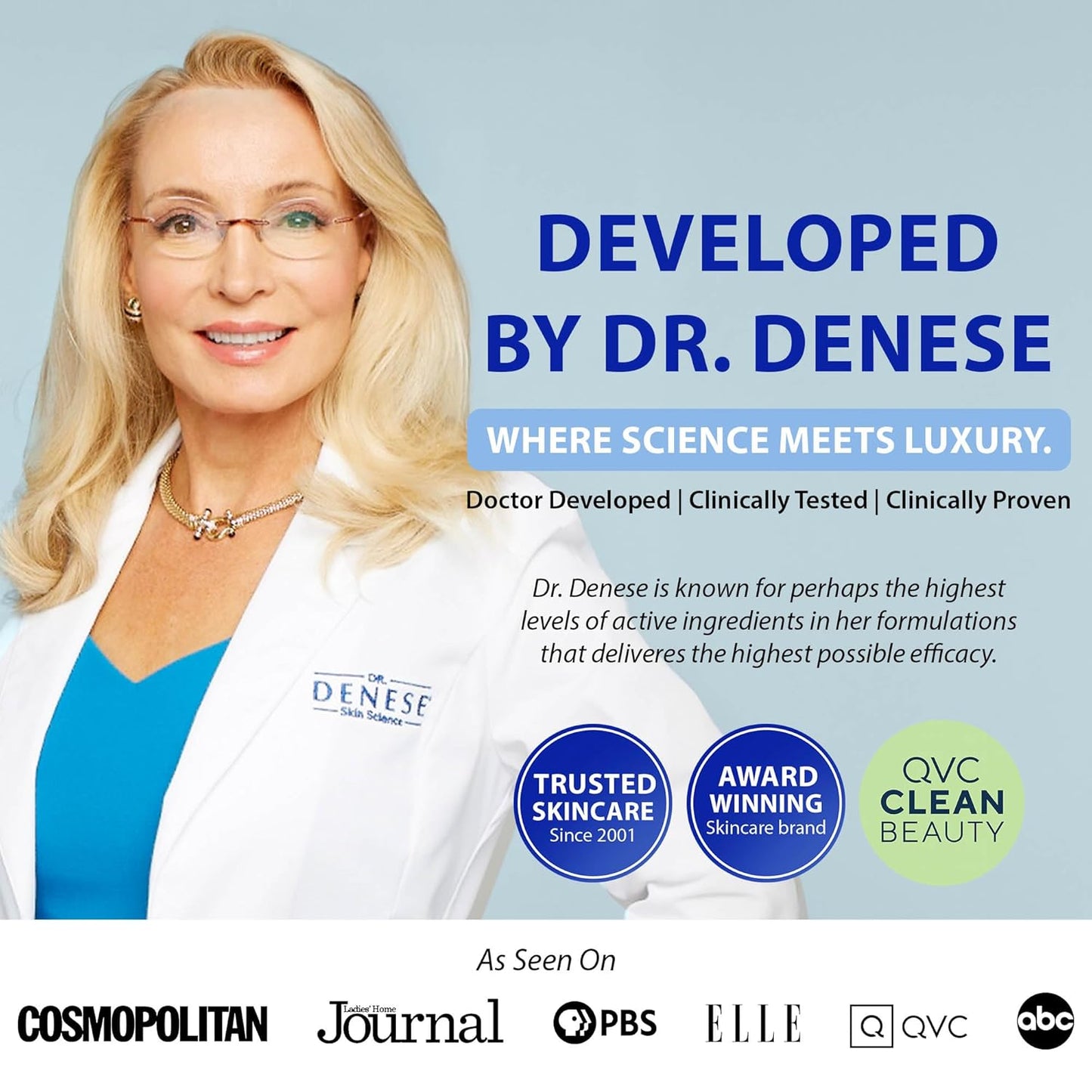 Dr. Denese SkinScience HydroShield Retinol Serum - Hydrating Anti-Aging Formula, 0.5 oz Travel Size | Dermatologist Tested, Contains Retinol & Ceramides