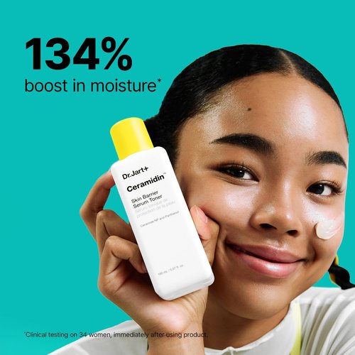 Dr.Jart+ Ceramidin Face Serum Toner - Skin Barrier Repair with Ceramides | Milky Formula, 5.07 Fl Oz