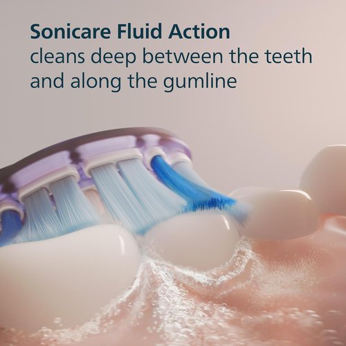 Philips Sonicare G3 Two-in-One Electric Toothbrush Heads - Plaque Control & Gum Care, 2-Pack, Black | HX9052/95
