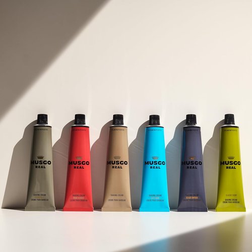 Claus Porto - Musgo Real Shaving Cream 1887 | Freshen, Soothe, Replenish | 100 mL (3.4 fl oz)