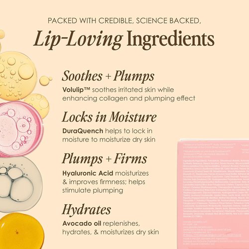 Grande Cosmetics GrandePOUT Plumping Lip Mask - Hydrating & Volumizing Treatment for Luscious Lips