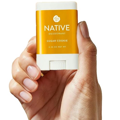 Native Mini Deodorant | Limited Edition Sugar Cookie | Travel Size 0.35 Oz | Pack of 2