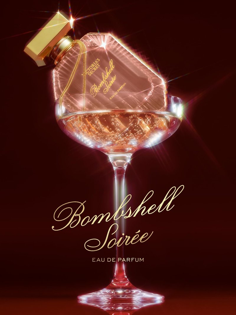 Victoria's Secret Bombshell Soiree Fine Fragrance Mist, Body Spray for Women (8.4 oz)