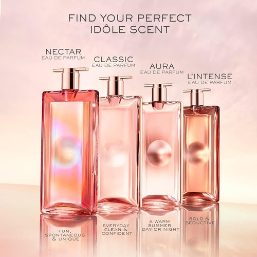 Lancôme Idôle Nectar Eau de Parfum - Long-Lasting Sweet Floral Fragrance with Vanilla - 1.7 Fl Oz