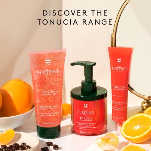 Rene Furterer TONUCIA Replumping Shampoo - Revitalize Thin, Weakened Hair - Silicone-Free Travel Size