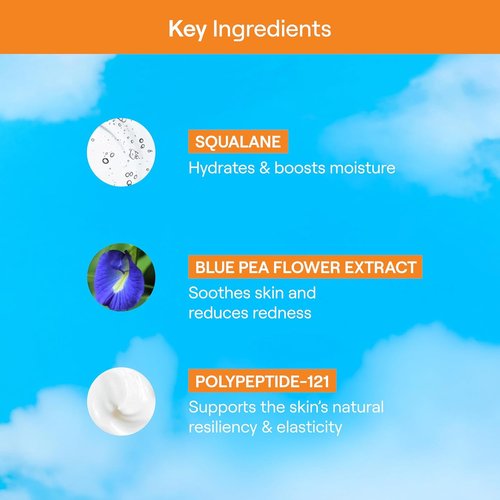 Live Tinted Hueguard Glotion SPF 50 | Lightweight Mineral Tinted Sunscreen - Fragrance-Free, Vegan - Light Medium 0.5 FL Oz