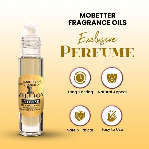 MOBETTER FRAGRANCE OILS 1 Millionth of a Second Intense Men Cologne Body Oil
