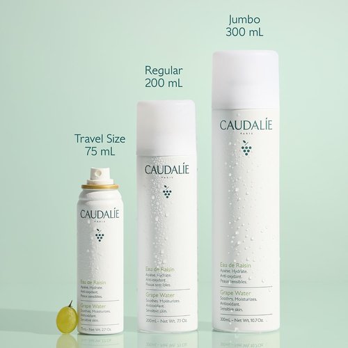 Caudalie Grape Water Face Mist - Hydrating Moisturizer for Refreshing Skin 6.7 oz