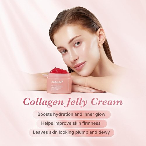 Medicube Glow Essential Care Duo - Zero Exosome Shot Serum 7,500 PPM & Collagen Jelly Cream 110ml | Korean Skincare Set