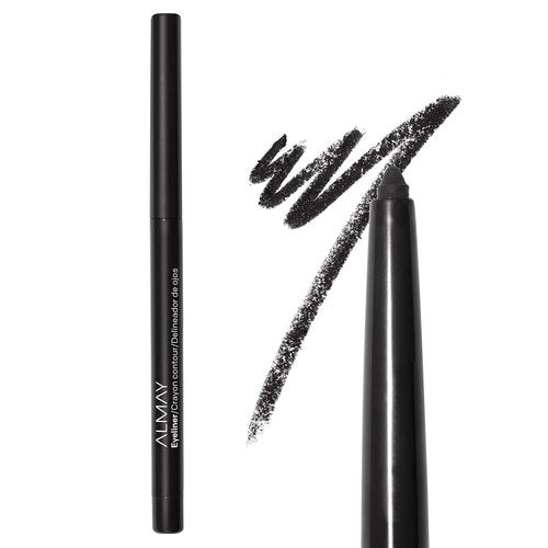Almay Multi-Benefit Mascara & Eyeliner Duo - Versatile Black Brown for Stunning Eyes