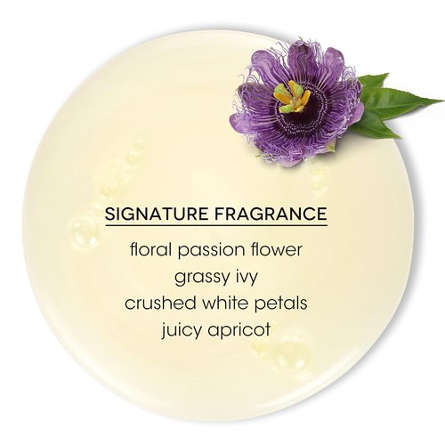 Bain de Terre Passion Flower Shampoo - Color Preserving Formula with Argan & Monoi Oils | Paraben-Free, Vegan
