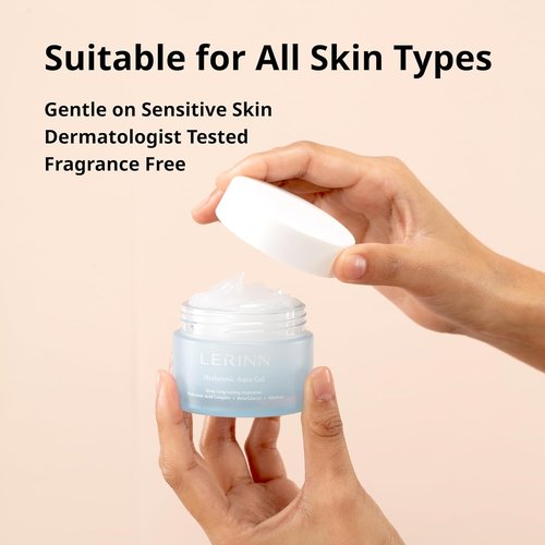 Regine Switzerland Hyaluronic Aqua Gel - Lightweight Oil-Free Face Moisturizer for Deep Hydration | 50 ml