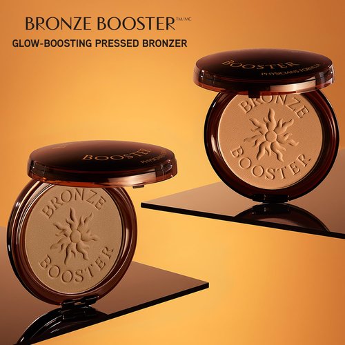 Physicians Formula Bronze Booster Pressed Bronzer - Vitamin-Infused Glow, Natural Finish, Light to Medium