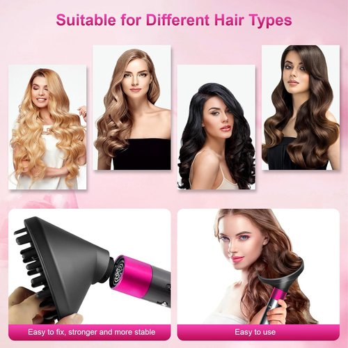Dyson | Upgraded Hair Dryer Diffuser Attachment - Portable Styling Tool for Airwrap HS01/HS03/HS05