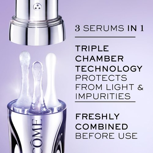 Lancôme Rénergie H.C.F. Triple Serum - Hyaluronic Acid Serum for Visible Correction of Anti Aging Signs & Dark Spots - With Vitamin C+, Niacinamide & Ferulic Acid