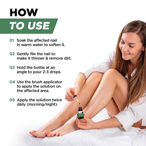 Foot Cure Toenail Fungus Treatment - Extra Strength Nail Repair with Tea Tree & Oregano Oil | Made in USA