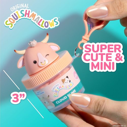 Original Squishmallows™ Mini Slime Squad, 3 Slime Bag Charms