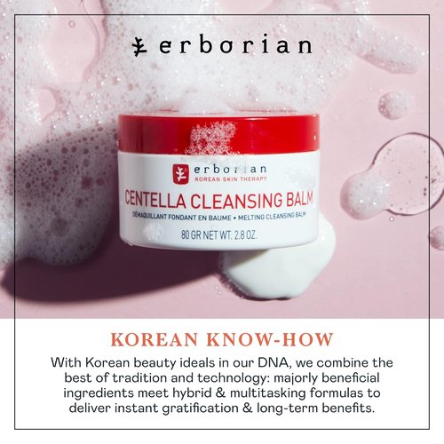 Erborian Centella Melting Cleansing Balm - Gentle Makeup Remover & Skin Purifier | Soothes & Hydrates