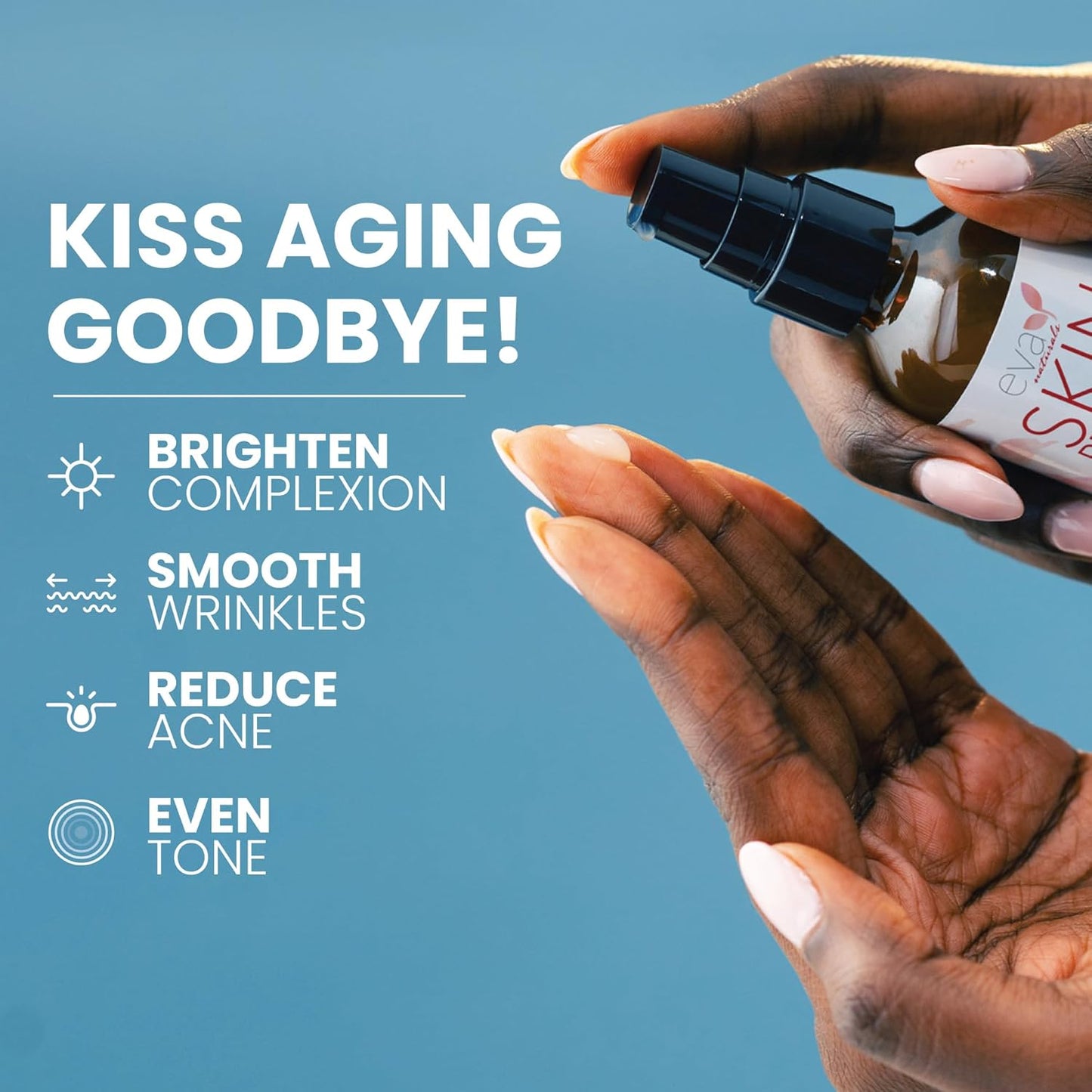 Skiennix Retinol Serum for Face - Lightweight Night Serum with Hyaluronic Acid for Radiant Skin - 2 oz
