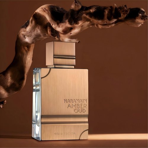 HARAMAIN AMBER OUD Gold Edition - Arabian Perfume for Women and Men Unisex - Long Lasting Amber term and persistent - 2 oz
