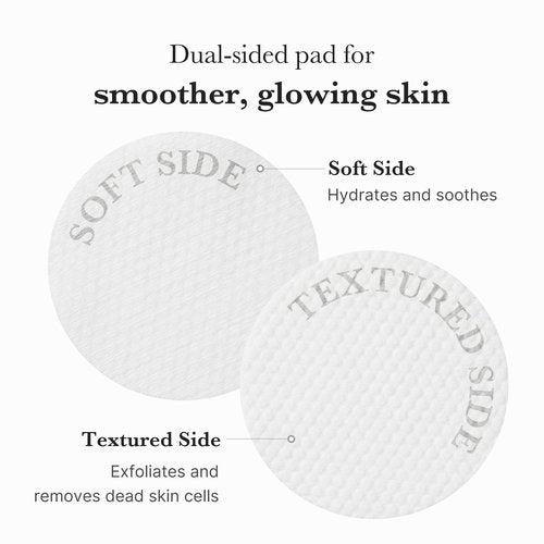medicube Toner Pads Zero Pore Pad 2.0 | Dual-Textured Facial Pad for Exfoliation and Pore Care with 4.5% AHA Lactic Acid, 0.45% BHA Salicylic Acid | Ideal for All, Korean Skin Care, 70 Pads (1 Pack)