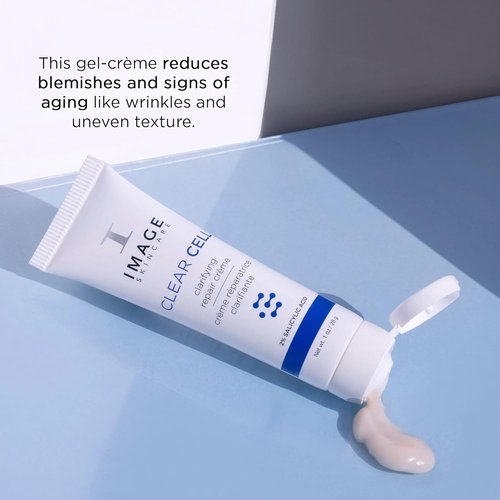 IMAGE Skincare Clear Cell Clarifying Repair Crème - Night Gel Moisturizer for Oily Skin