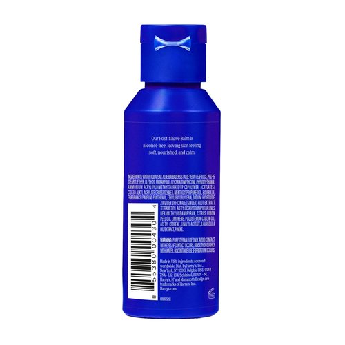 Harry's Post-Shave Balm for Men - Soothing Aloe Formula - 3.4 fl oz (2 Pack) - TSA Approved Travel Essential