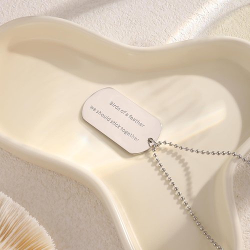 Regine Switzerland Birds of a Feather Necklace - Singer Album Inspired Gift for Concert Fans