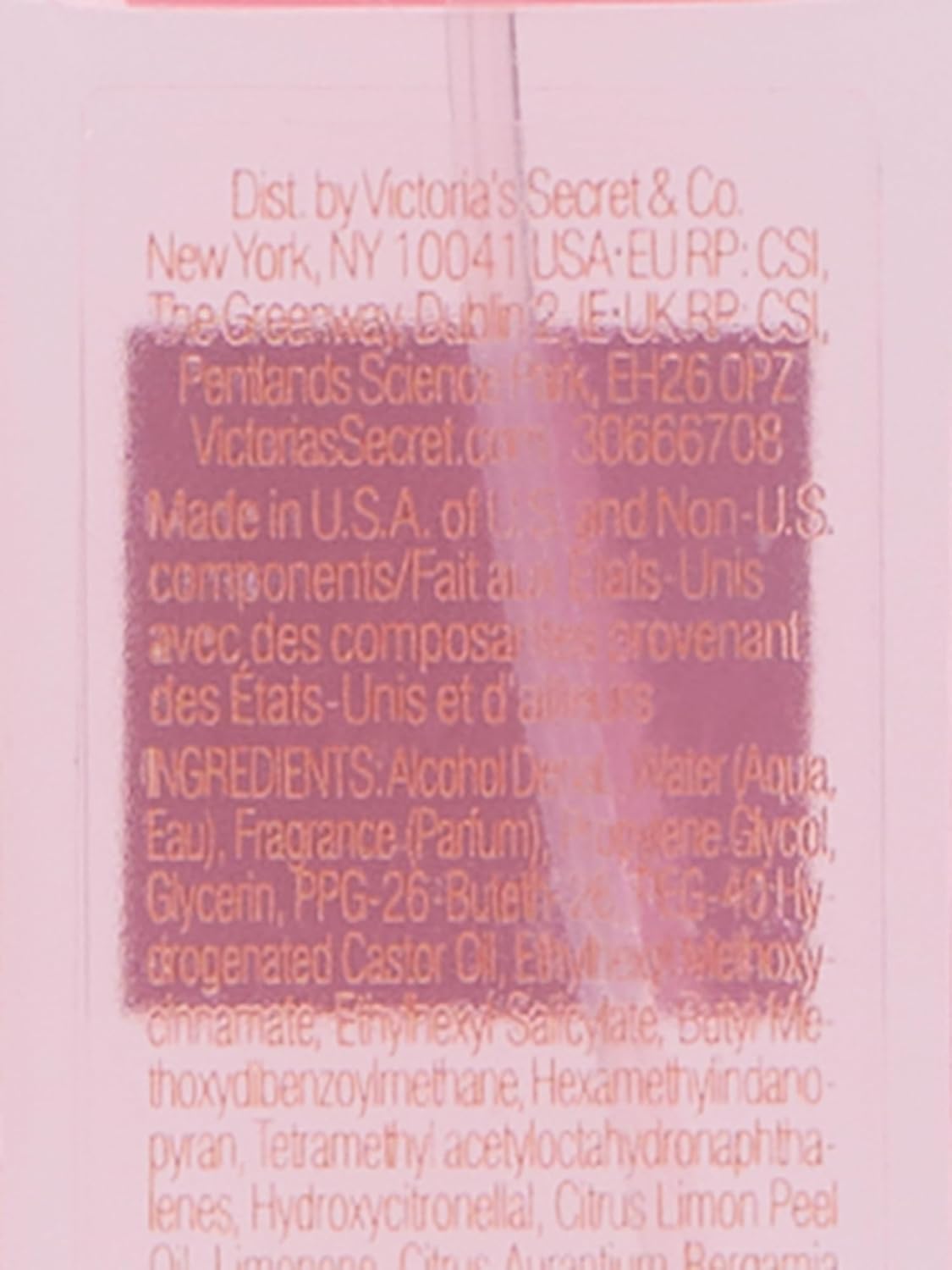 Victoria's Secret Bombshell Mini Fragrance Mist - Travel Size Body Spray with Passion Fruit, Peony & Vanilla Orchid (2.5 oz)