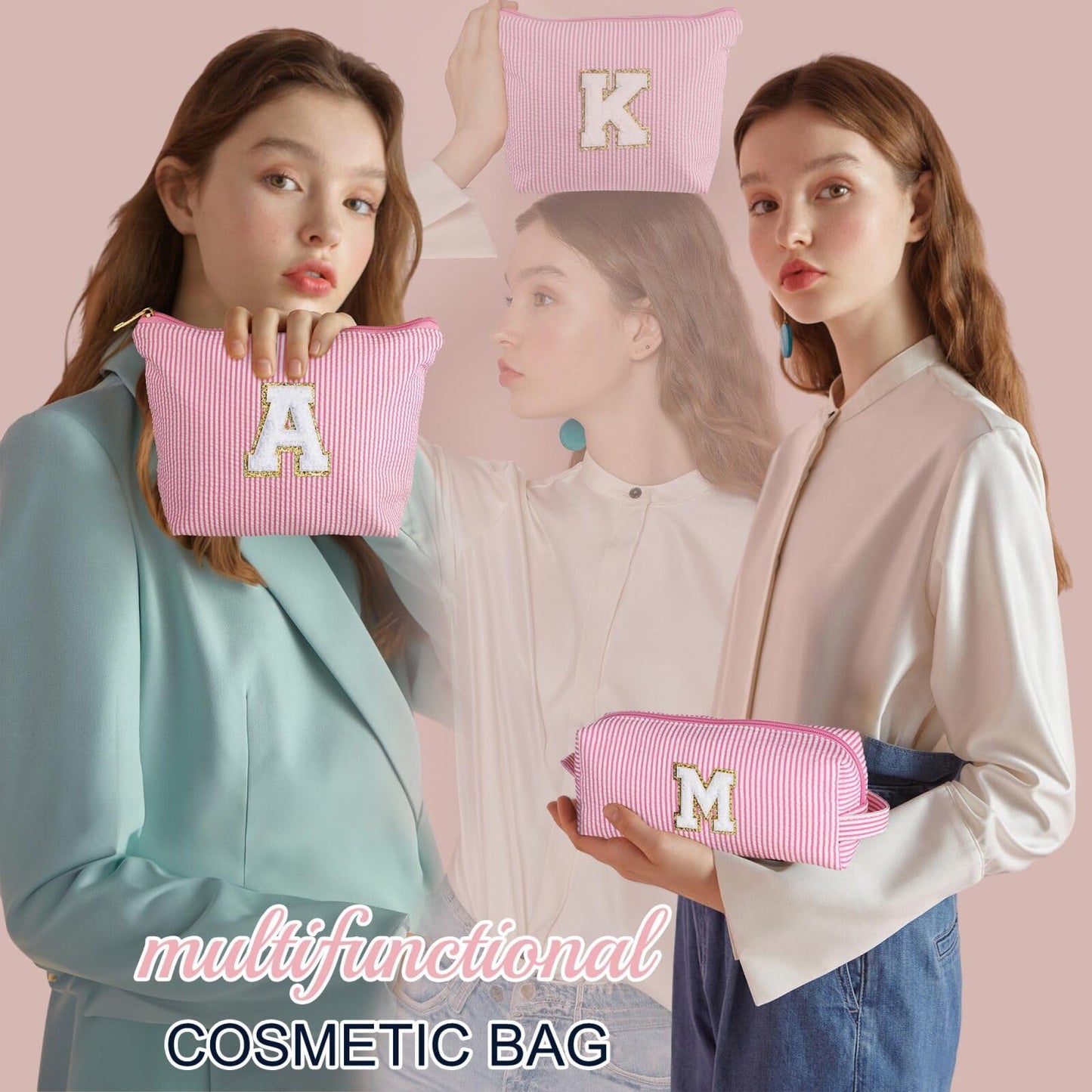 YOOLIFE Mothers Day Gifts for Mom - Small Makeup Bag Pouch for Sister Friend Female Her Mom | Birthday Gifts for Women Ever Mom In Law | Makeup Storage Bag Makeup Bag Set Bridesmaid Cosmetic Bag O