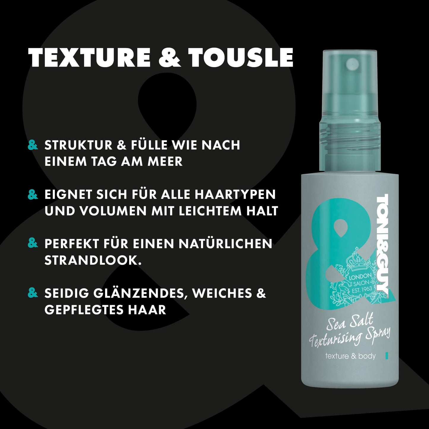 Toni&Guy Casual Sea Salt Texturising Spray 2.5 FL OZ