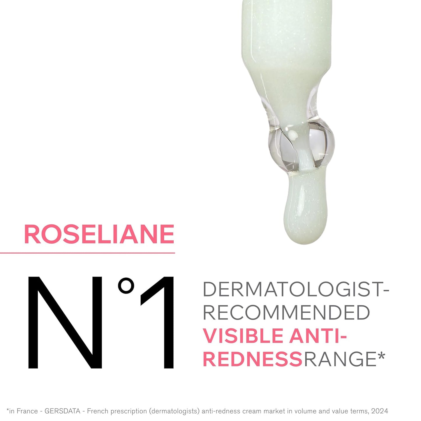 Uriage Roséliane Redness-Neutralizing Rich Face Care - Soothes & Nourishes with Red Algae, Ceramides & Shea Butter