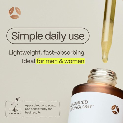 HairStem Triceutical Serum - Follicle Boosting Formula for Thicker, Fuller Hair | Triple-Action, Multi-Zonal Treatment