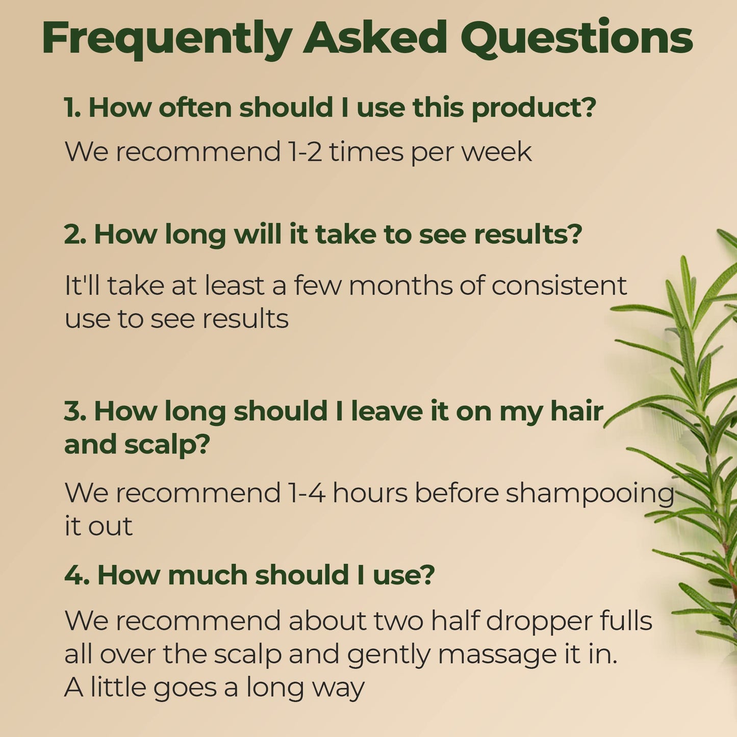 Lia Organics Hair Growth Oil - Organic, Vegan, Cruelty-Free - Rosemary, Castor, Pumpkin Seed, and Amla for Thick, Healthy Hair - 1.70 Fl Oz (Pack of 1)