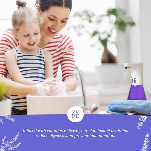 Hush Lavender Liquid Hand Soap Refill - Non-Toxic, Plant-Derived & Vitamin Infused - 64oz Kitchen & Bathroom Essentials