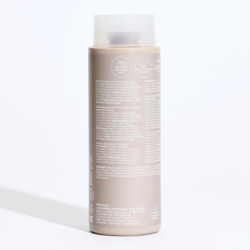 Paul Mitchell Super Smooth Shampoo - Control Frizz & Add Softness for Frizzy Hair