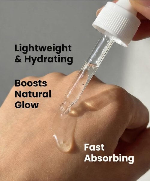 MAYA Vitamin C Brightening Serum - Hydrating Face Serum with Folic Acid for Glowing Skin | 30ml