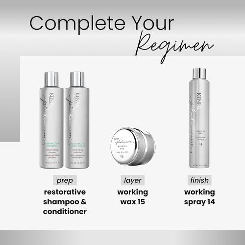 Kenra Professional Platinum Working Spray 14 - Flexible Hold Hairspray | Fast-Drying & Non-Sticky | Frizz-Free Shine for All Hair Types