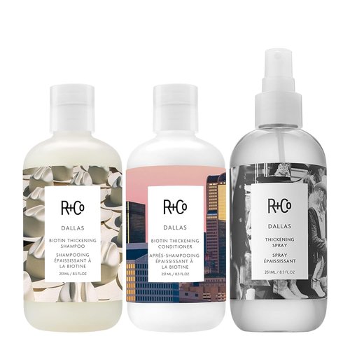 R+Co Dallas Biotin Thickening Shampoo - Nourishes, Strengthens & Thickens Hair | Vegan & Cruelty-Free | 8.5 Oz