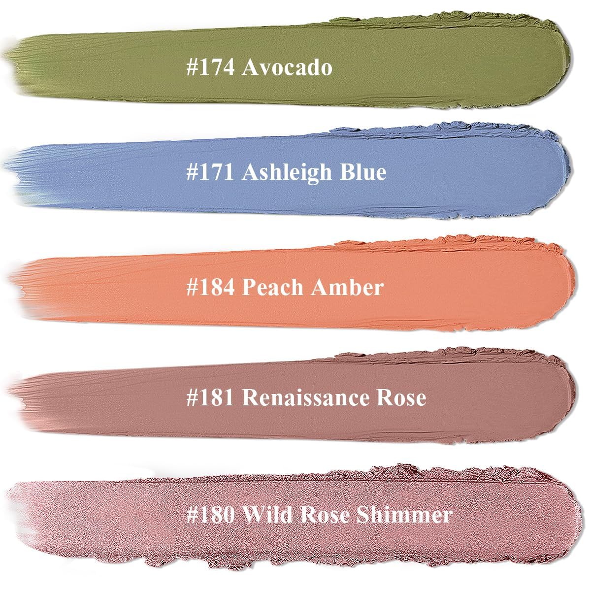 Cream Single Eyeshadow Stick with Blending Brush, Hypoallergenic Eye Shadow Sticks Makeup, Pro Waterproof & Long Lasting Eye Brightener Stick, Eyeshadow Pencil Crayon Shimmer #74