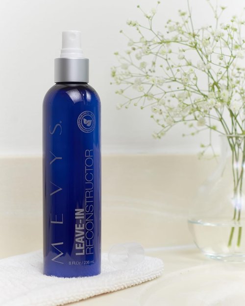 MEVYS Leave-In Conditioner - Organic Spray for Dry, Damaged Hair | Frizz Control & Detangling, 8 oz