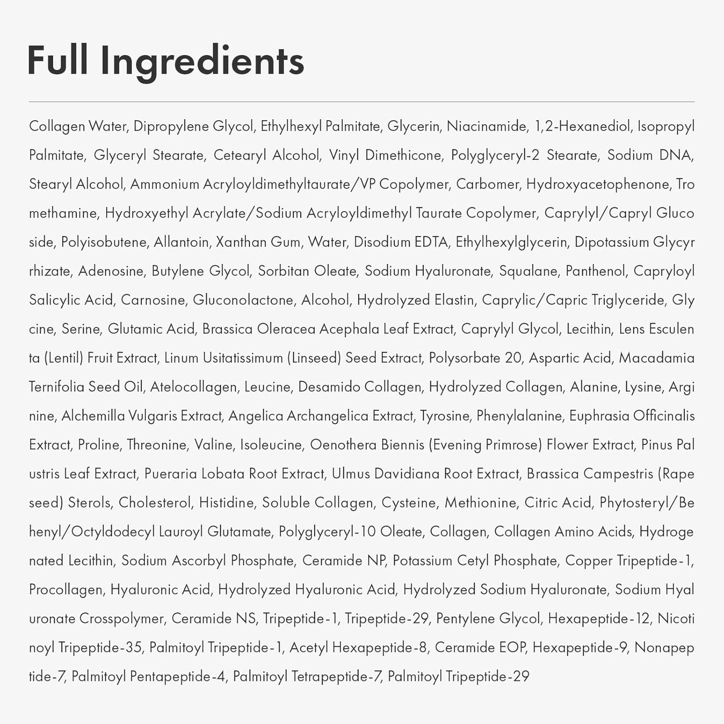 TOSOWOONG Real Collagen Face Cream - Firming & Lifting Moisturizer with Hyaluronic Acid | 50ml