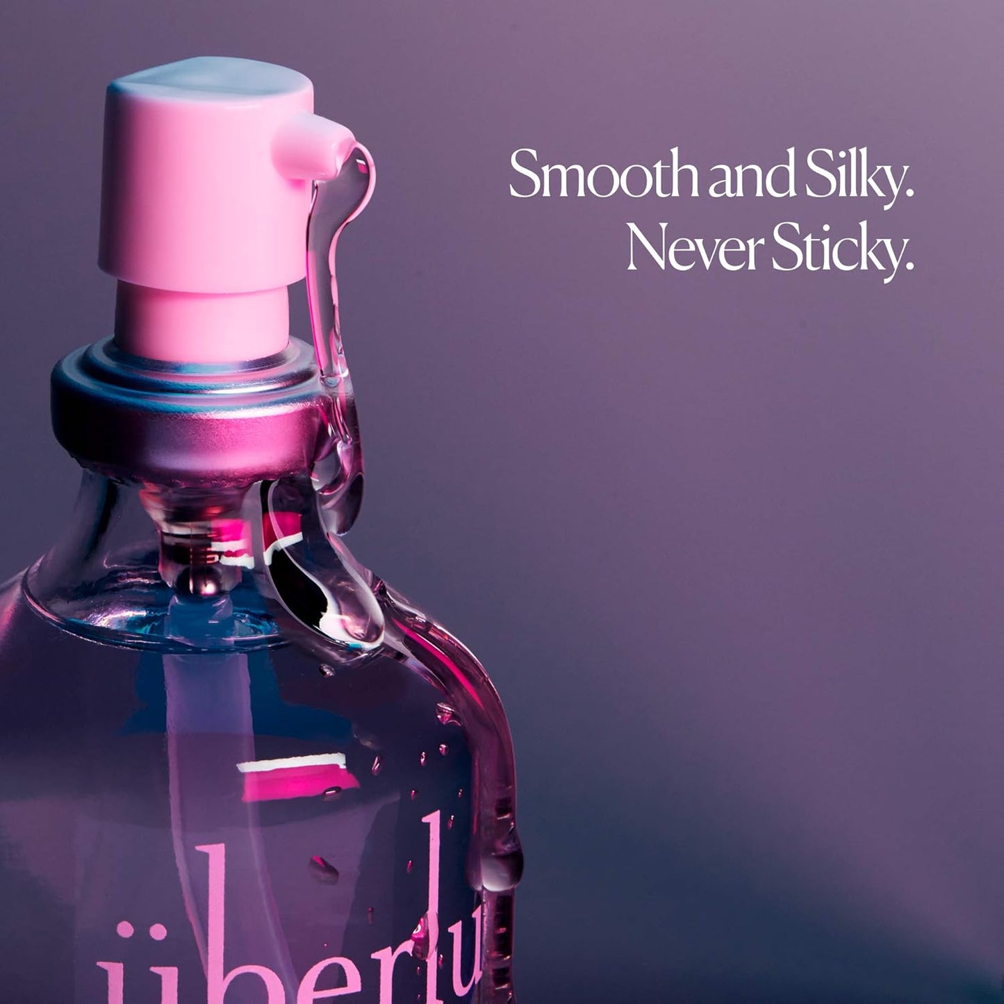 Uberlube Premium Silicone Lube - Unscented, Long-Lasting Personal Lubricant | 1.86 Fl Oz, Waterproof, Ultra Smooth