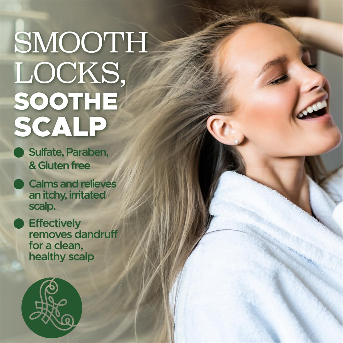 Luseta Hyaluronic Acid Moisturizing Shampoo & Conditioner Set for Dry and Damaged Hair, Sulfate Free Shampoo and Conditioner for Women Infused with Argan Oil and Shea Butter Paraben-Free2 x 16.9oz